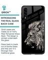 Shop Brave Lion Glass Case For Samsung Galaxy A30s-Back