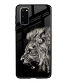 Shop Brave Lion Glass Case For Samsung Galaxy S20-Front