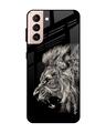 Shop Brave Lion Glass Case For Samsung Galaxy S21 Plus
