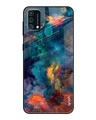 Shop Cloudburst Glass Case For Samsung Galaxy F41-Front
