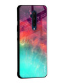 Shop Oneplus 8 Pro Colorful Aura Glass Case-Design