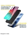 Shop Colorful Aura Glass Case For Realme C3-Design