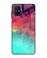 Shop Samsung Galaxy M51 Colorful Aura Glass Case-Front