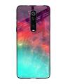 Shop Xiaomi Redmi K20 Colorful Aura Glass Case-Front