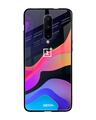 Shop Oneplus 7 Pro Colorful Fluid Glass Case-Front