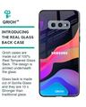 Shop Colorful Fluid Glass Case For Samsung Galaxy S10e-Back