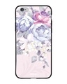Shop Elegant Floral Glass Case For Iphone 6 Plus-Front