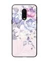 Shop Oneplus 6t Elegant Floral Glass Case-Front