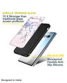 Shop Elegant Floral Glass Case For Samsung Galaxy A12-Design
