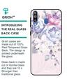 Shop Elegant Floral Glass Case For Samsung Galaxy M40-Back