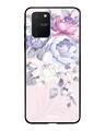 Shop Elegant Floral Glass Case For Samsung Galaxy S10 Lite-Front