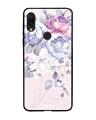 Shop Xiaomi Redmi Note 7 Elegant Floral Glass Case-Front