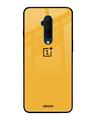 Shop Oneplus 7t Pro Fluorescent Yellow Glass Case-Front