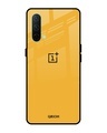 Shop Fluorescent Yellow Glass Case For Oneplus Nord Ce