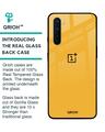 Shop Fluorescent Yellow Glass Case For Oneplus Nord-Design