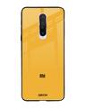 Shop Poco X2 Fluorescent Yellow Glass Case-Front