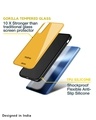 Shop Fluorescent Yellow Glass Case For Realme C11-Design