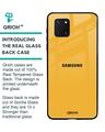 Shop Fluorescent Yellow Glass Case For Samsung Galaxy Note 10 Lite-Back