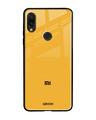 Shop Xiaomi Redmi Note 7 Pro Fluorescent Yellow Glass Case-Front