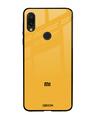 Shop Xiaomi Redmi Note 7 Fluorescent Yellow Glass Case-Front