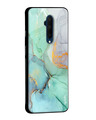 Shop Oneplus 7 Pro Green Marble Glass Case-Design