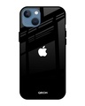 Shop Jet Black Glass Case For Iphone 13 Mini-Front