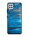 Shop Patina Finish Glass Case For Samsung Galaxy A22-Front