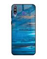 Shop Patina Finish Glass Case For Samsung Galaxy M40-Front