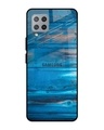 Shop Patina Finish Glass Case For Samsung Galaxy M42-Front