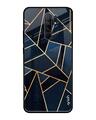 Shop Abstract Tiles Glass Case For Poco M2-Front