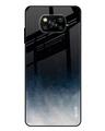 Shop Black Aura Glass Case For Poco X3-Front