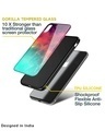 Shop Purple & Blue Aura Printed Premium Glass Cover For (Apple Iphone 7)-Full