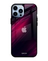 Shop Razor Black Glass Case For Iphone 13 Pro-Front