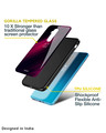Shop Black-Red Oneplus 6T Razor Premium Glass Case (Gorilla Glass & Shockproof Anti-Slip Silicone)-Full