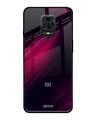 Shop Razor Black Glass Case For Redmi Note 9 Pro-Front