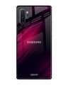 Shop Razor Black Glass Case For Samsung Galaxy Note 10 Plus-Front