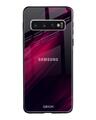 Shop Razor Black Glass Case For Samsung Galaxy S10-Front