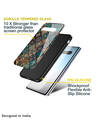 Shop Retro Art Glass Case For Samsung Galaxy A12-Design
