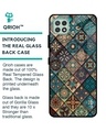 Shop Retro Art Glass Case For Samsung Galaxy A22 5g-Back