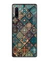 Shop Retro Art Glass Case For Samsung Galaxy Note 10-Front