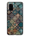 Shop Retro Art Glass Case For Samsung Galaxy S20 Plus-Front