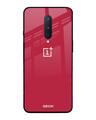 Shop Oneplus 8 Solo Maroon Glass Case-Front