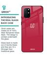 Shop Solo Maroon Glass Case For Oneplus 8t-Design