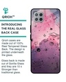 Shop Space Doodles Glass Case For Samsung Galaxy M42-Back