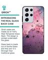 Shop Space Doodles Glass Case For Samsung Galaxy S21 Ultra-Back