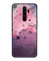 Shop Xiaomi Redmi Note 8 Pro Space Doodles Glass Case-Front