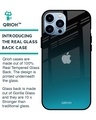 Shop Ultramarine Glass Case For Iphone 13 Pro Max-Back