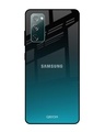 Shop Ultramarine Samsung Galaxy S20 Fe Premium Glass Case (Gorilla Glass & Shockproof Anti-Slip Silicone)-Front