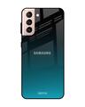 Shop Ultramarine Glass Case For Samsung Galaxy S21 Plus-Front