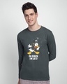 Shop Quack I'm Late Full Sleeve T-Shirt (DL)-Front